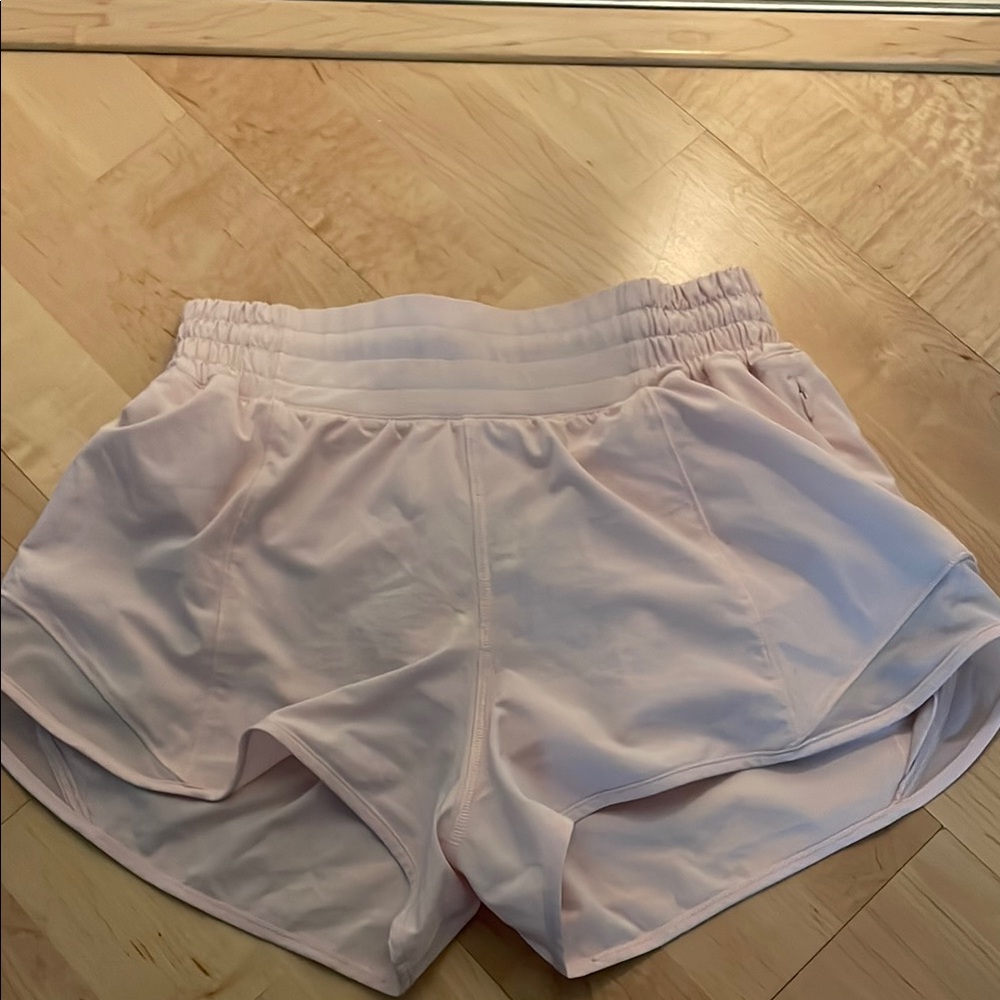 Lululemon Athletica Pink Athletic Shorts Lightweight Elastic Waist